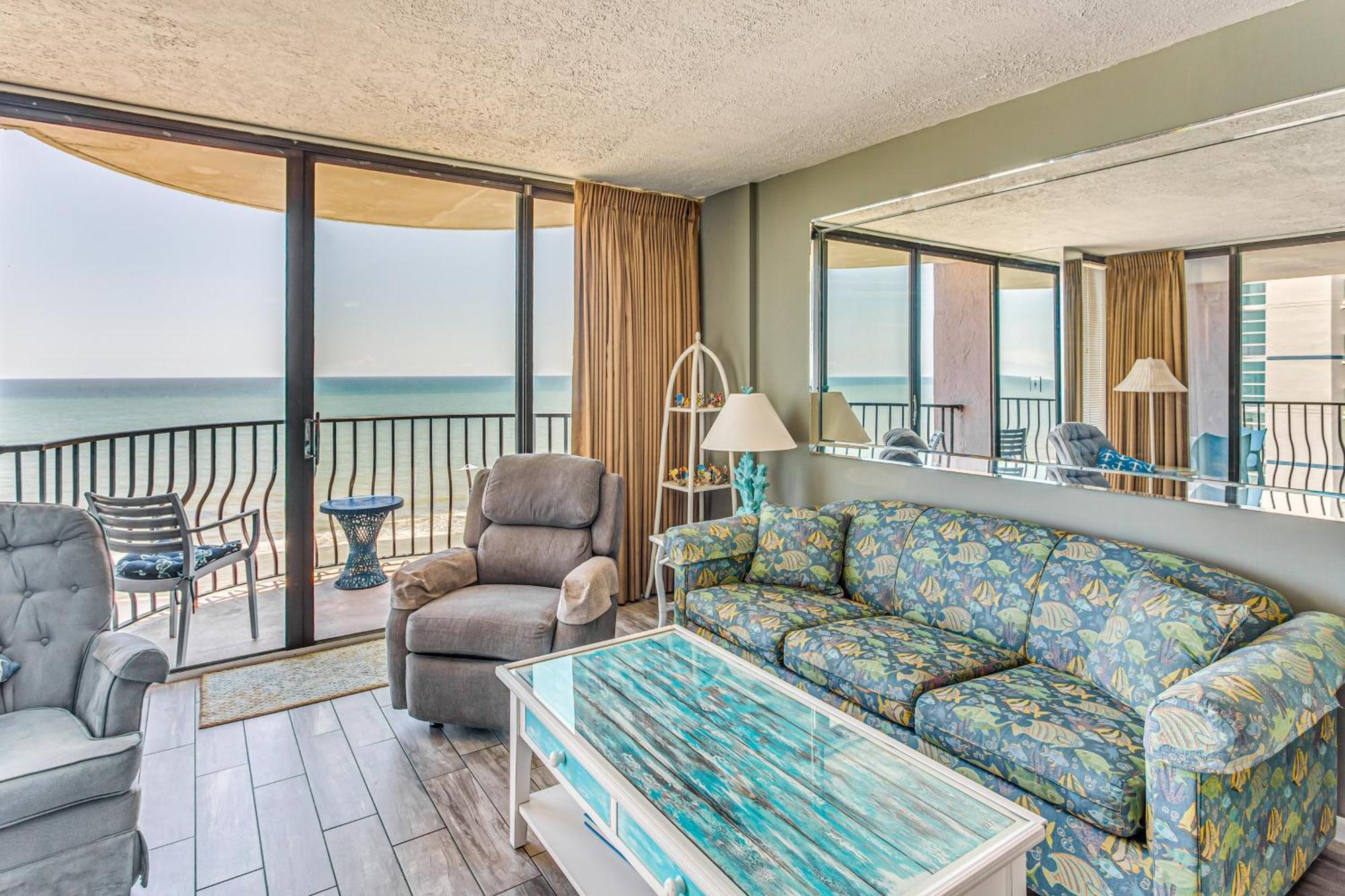 Myrtle Beach Oceanfront Condo With Covered Balcony! Ngoại thất bức ảnh