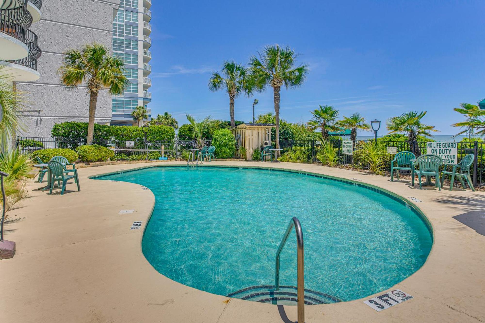 Myrtle Beach Oceanfront Condo With Covered Balcony! Ngoại thất bức ảnh