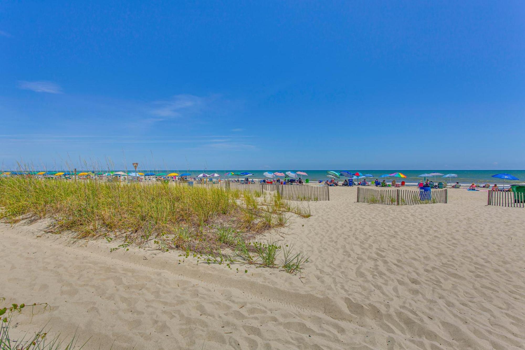 Myrtle Beach Oceanfront Condo With Covered Balcony! Ngoại thất bức ảnh