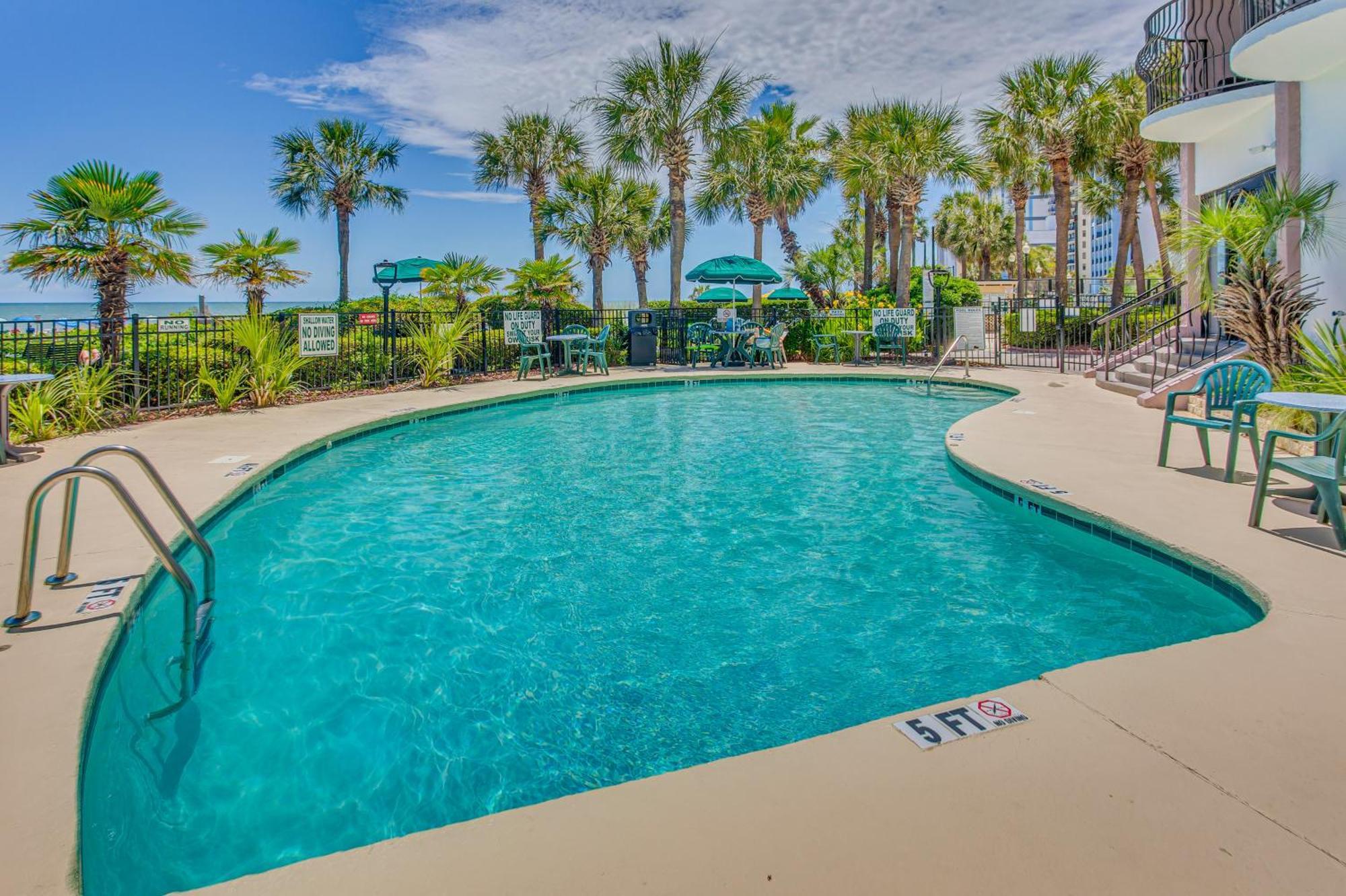 Myrtle Beach Oceanfront Condo With Covered Balcony! Ngoại thất bức ảnh